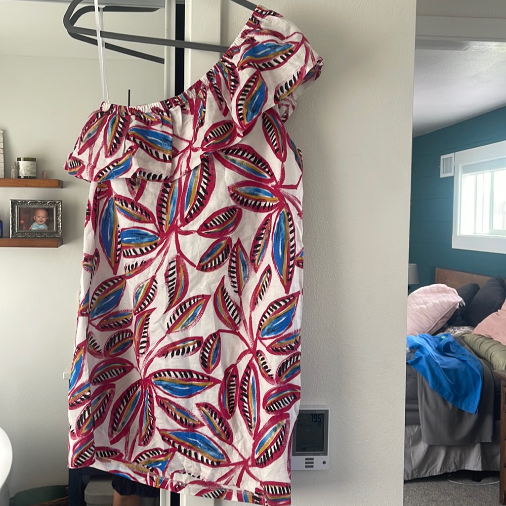 J Crew Off The Shoulder Floral Dress